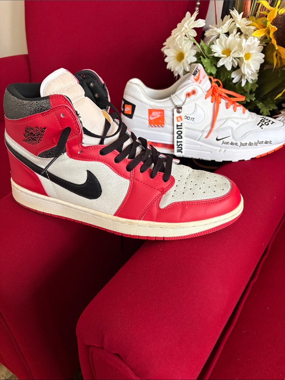 Set of 2 shoes size 12 Nike good condition